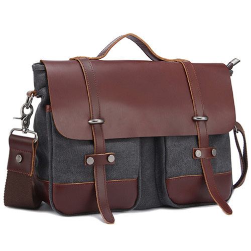 Canvas Briefcase Bag