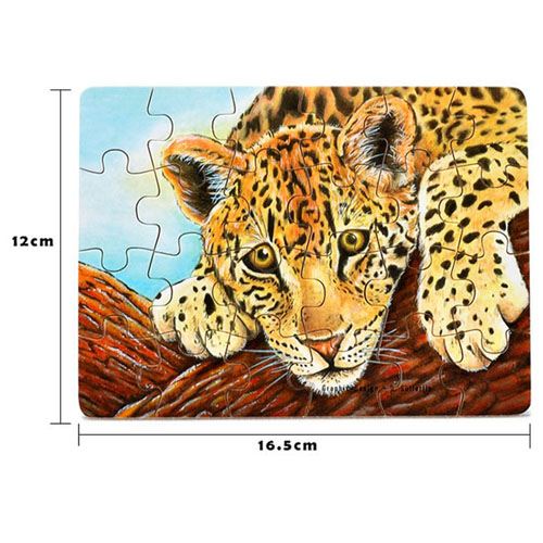 Cute Animals 24 Pieces Wooden Puzzle