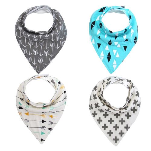 New Baby Bibs Burp Bandana