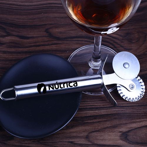 Pizza Cutter Cookie Dough Crimper