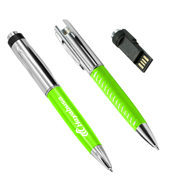 2 In 1 16GB USB Metal Pen Drive