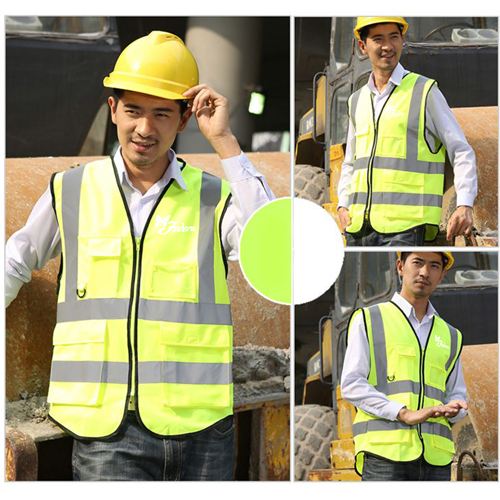 Building Construction High Visibility Safety Vest 