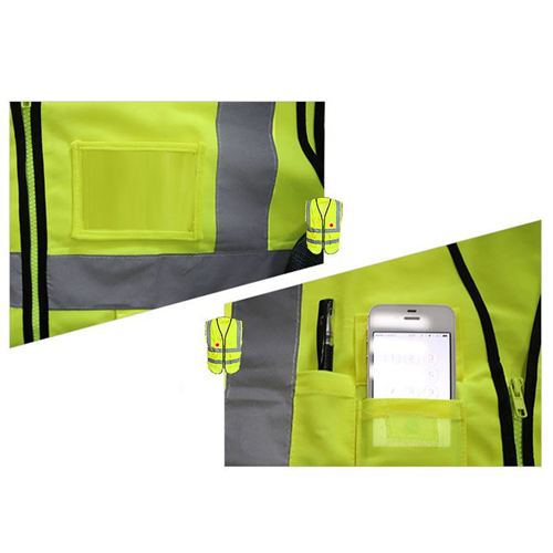 Building Construction High Visibility Safety Vest 