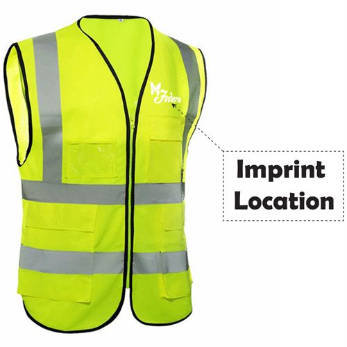 Building Construction High Visibility Safety Vest 