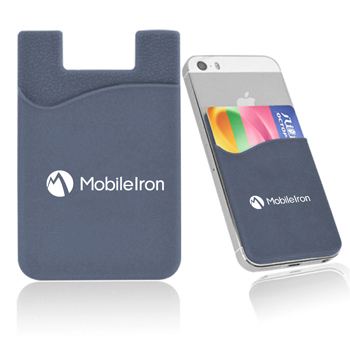 Promotional Smartphone Silicone Card Wallet