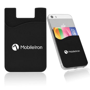 Promotional Smartphone Silicone Card Wallet