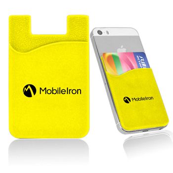 Promotional Smartphone Silicone Card Wallet