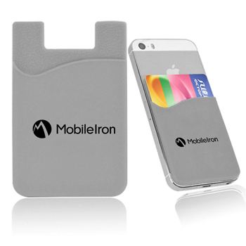 Promotional Smartphone Silicone Card Wallet