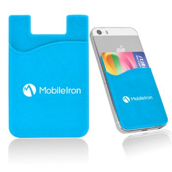 Promotional Smartphone Silicone Card Wallet