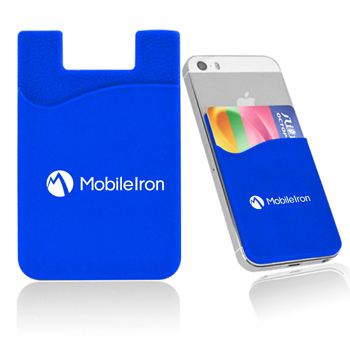 Promotional Smartphone Silicone Card Wallet