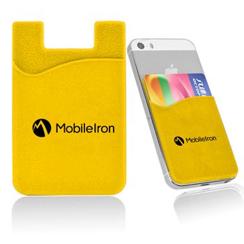 Promotional Smartphone Silicone Card Wallet