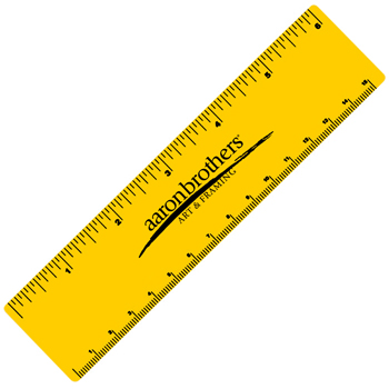 6 Inch Vinyl Ruler