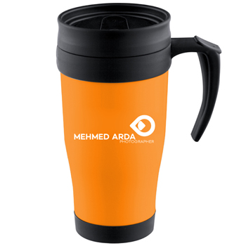 16 Oz Double Wall Insulated Travel Mug