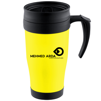 16 Oz Double Wall Insulated Travel Mug