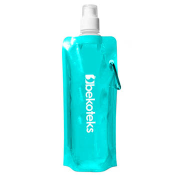 16 Oz Folding Roll-Up Water Bottle