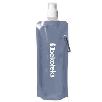 16 Oz Folding Roll-Up Water Bottle