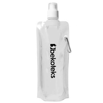 16 Oz Folding Roll-Up Water Bottle