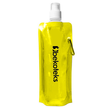 16 Oz Folding Roll-Up Water Bottle