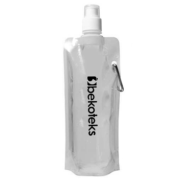 16 Oz Folding Roll-Up Water Bottle