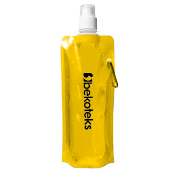 16 Oz Folding Roll-Up Water Bottle