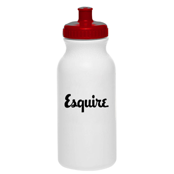 Push Cap 20 Oz Water Bottle