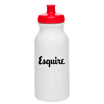 Push Cap 20 Oz Water Bottle