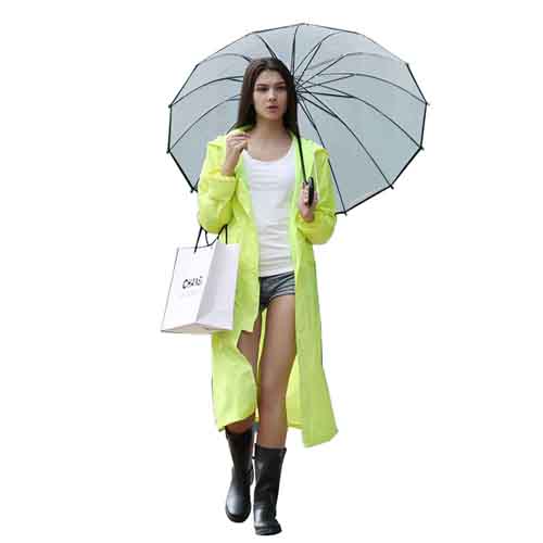 Women Men Impermeable Raincoat 