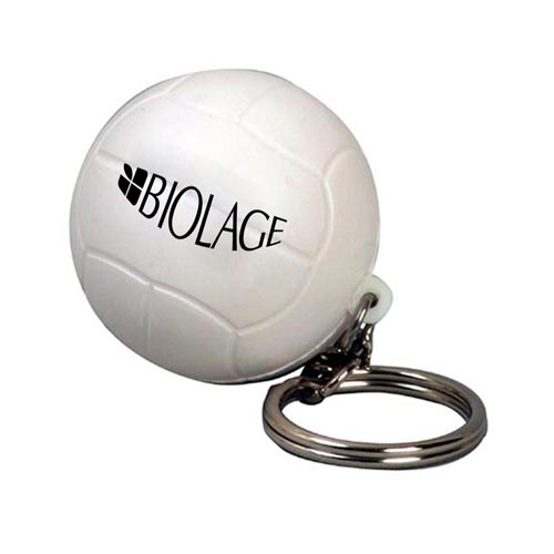 Volleyball Stress Key Chain