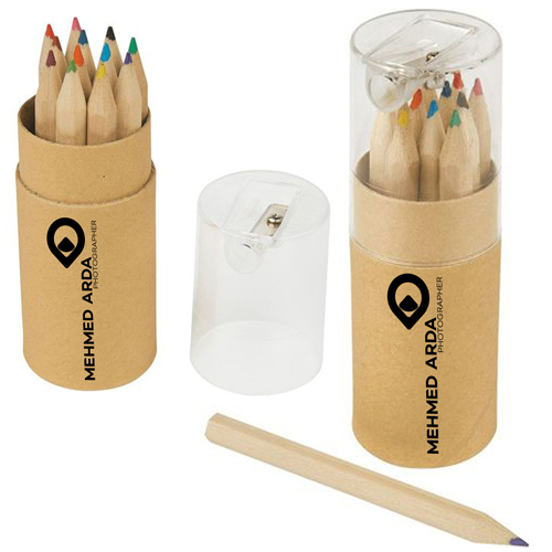 Color Pencil Tube 12 Pieces