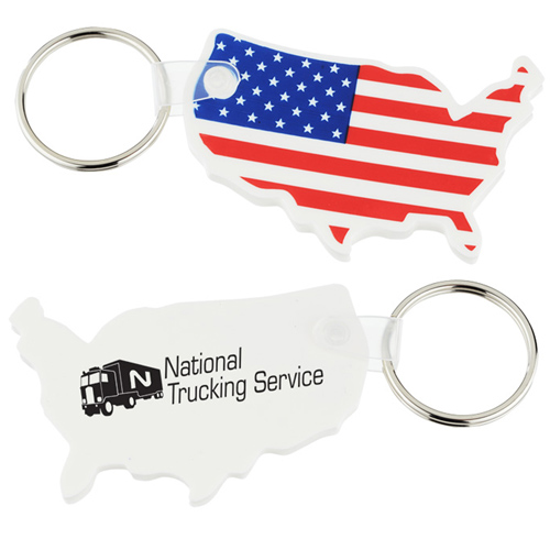 Custom Shape Vinyl Soft Key Tag