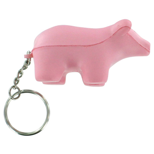 Pig Toy Stress Key Chain