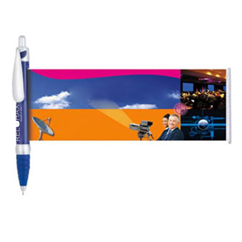 Retractable Ballpoint Banner Pen