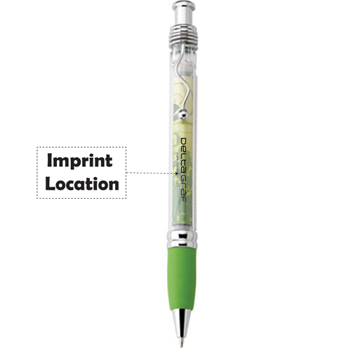 Plastic Scroll Ballpoint Banner Pen