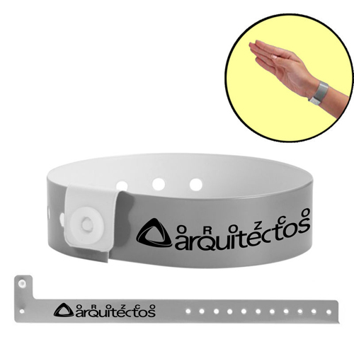 Fashion Disposable Vinyl ID Wristband 