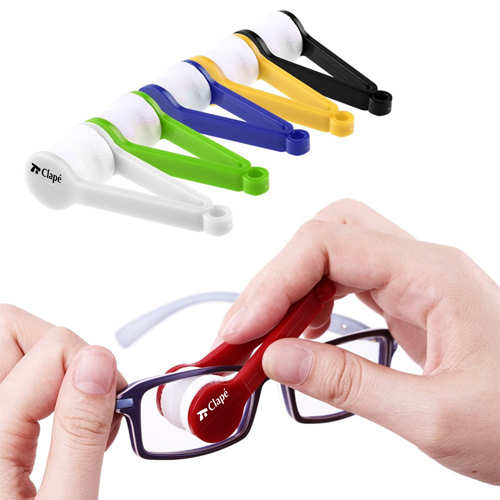 Plastic Microfiber 5 Pieces Sunglasses Cleaner