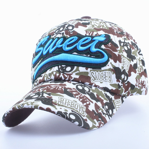 Fashionable Cotton Camouflage Cap