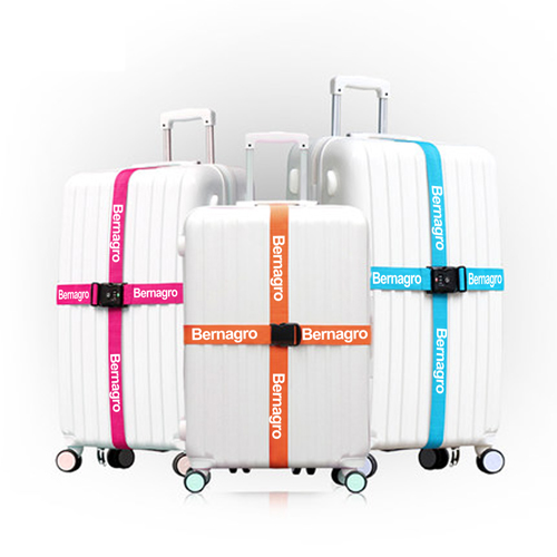 Three Layer Password Lock Luggage Strap 