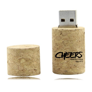 2GB Wine Cork USB Flash Drive