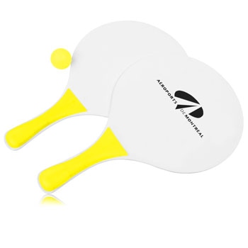 Beach Paddle Racket Set