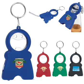 Key Chains & Keyring Bottle Opener Keyring Smile Keychain Opener Light With Tape Measure QG6892
Smile Keychain Opener Light With Tape Measure