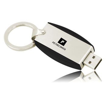 16GB Deluxe Keyring Flash Drive