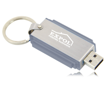 2GB Retractable USB Flash Drive