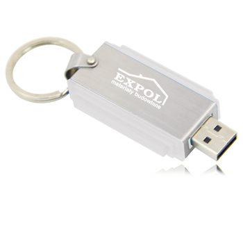 2GB Retractable USB Flash Drive