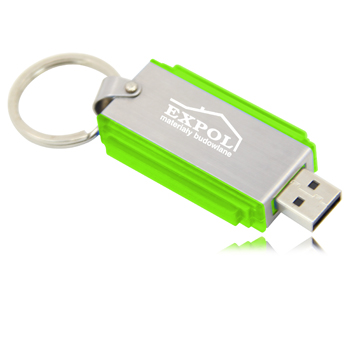 2GB Retractable USB Flash Drive