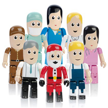 2GB Micro People Flash Drive