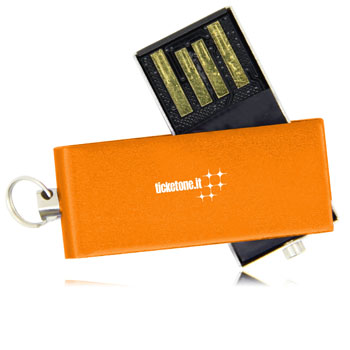 2GB Mini Rotate Metal Flash Drive