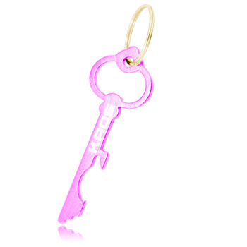 Key Shape Bottle Opener Key Chain