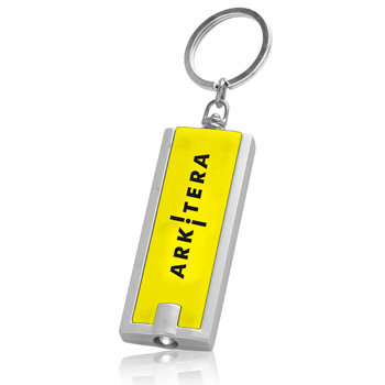 Rectangular Led Light Keychain