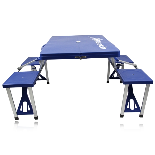 Portable Folding Table For 4 