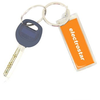 LCD Solar Keychain Keychain